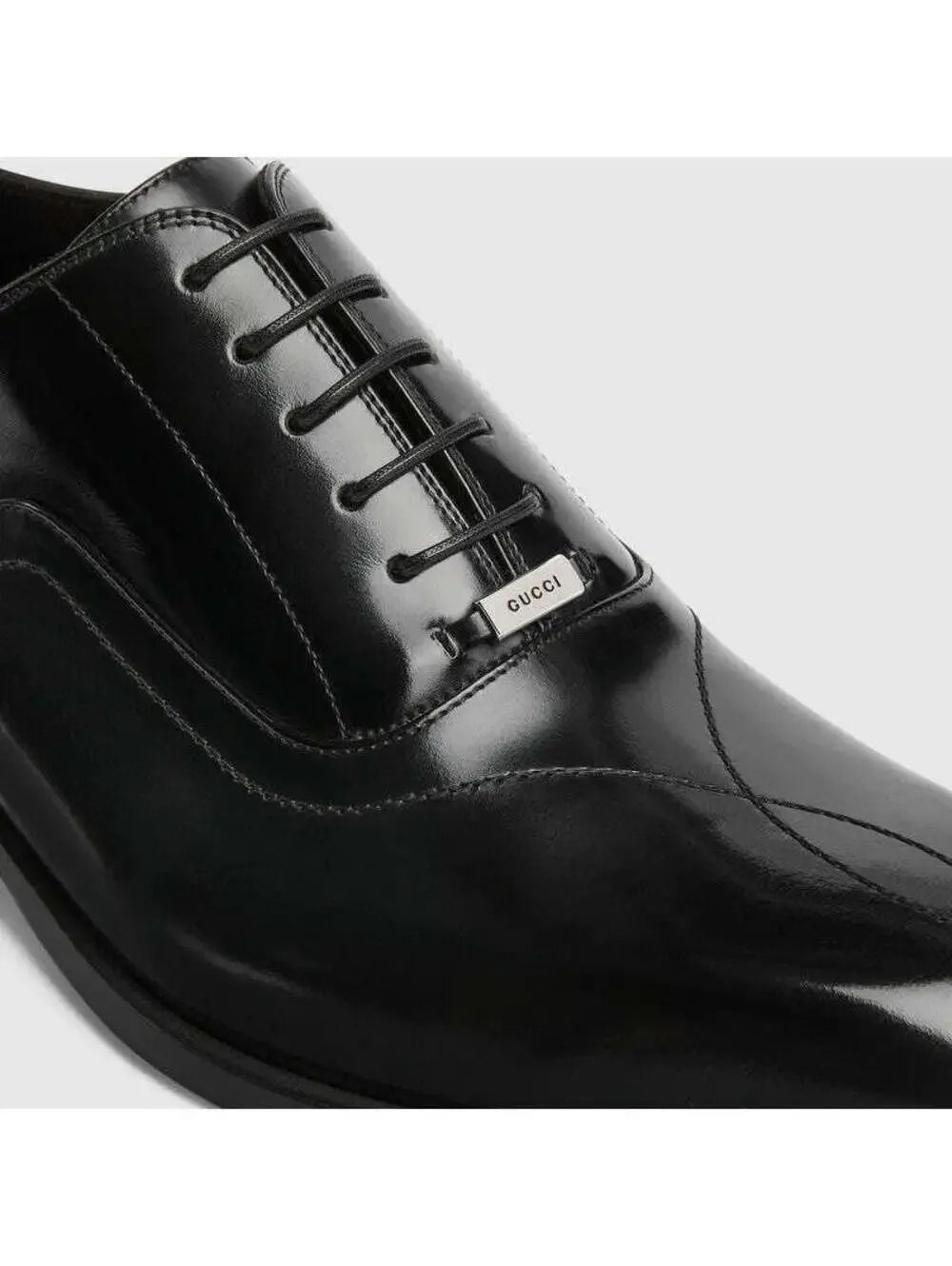 Gucci Topstitch Lace Up Shoe(PLEASE REQUEST YOUR SIZE BEFORE PURCHASING)